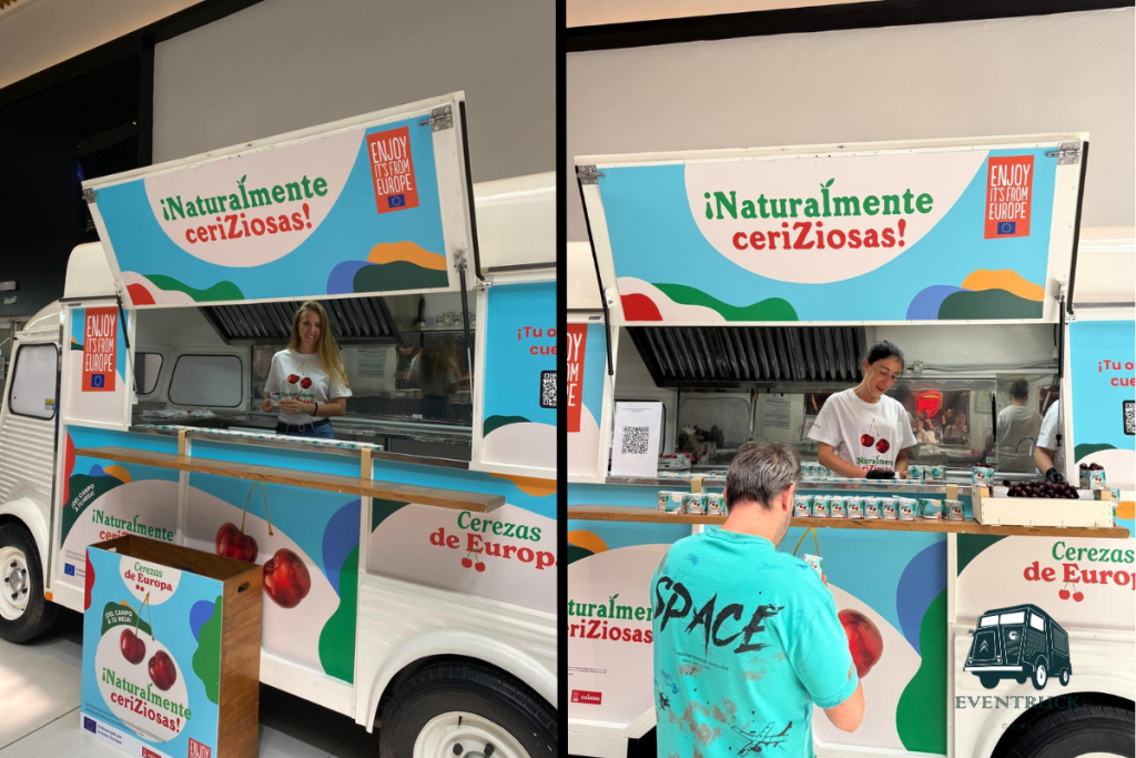 food truck para promociones en centros comerciales