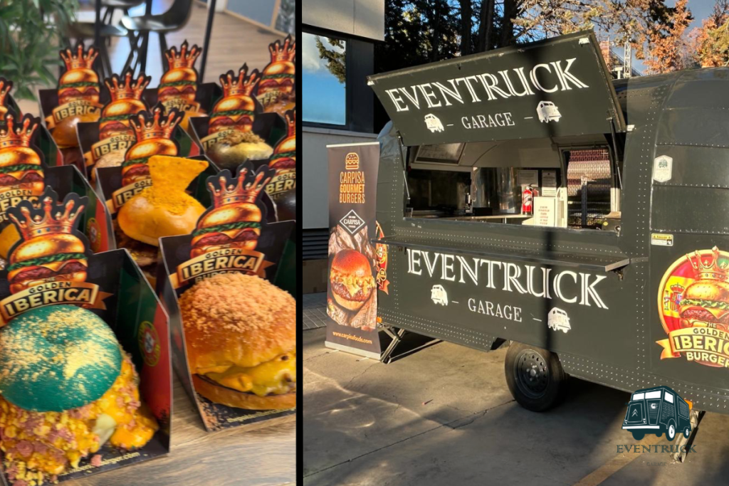 eventruck the golden iberica burger